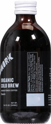 Groundwork Organic Cold Brew Classic Unsweetened Coffee Perspective: right