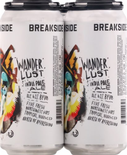 Breakside Brewery Wanderlust Indian Pale Ale Perspective: right