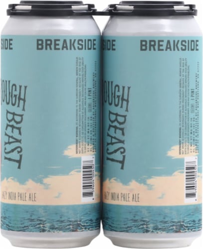 Breakside Brewery What Rough Beast Hazy India Pale Ale Beer Perspective: right