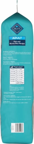 Blue Buffalo Fish & Brown Rice Adult Dry Dog Food Perspective: right