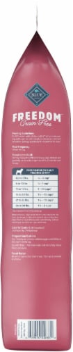 Blue Buffalo® Freedom™ Grain Free Chicken Small Breed Adult Dry Dog Food Perspective: right