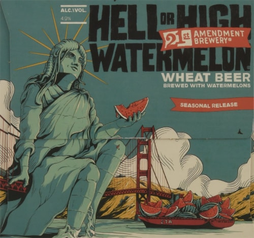 21st Amendment Seasonal Beer Perspective: right