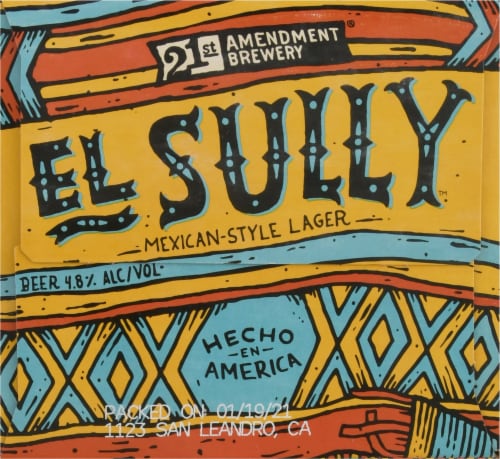 21st Amendment El Sully Lager Perspective: right