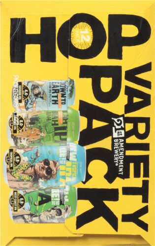 21st Amendment® Hop Variety Pack Perspective: right