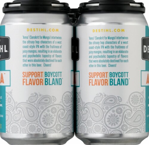 DESTIHL Brewery Amra Mango India Pale Ale Craft Beer Perspective: right