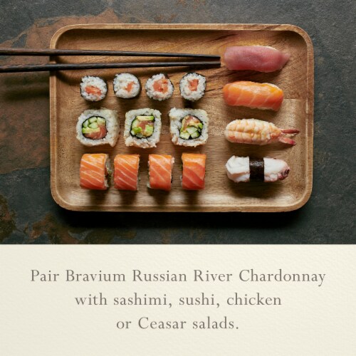 Bravium Russian River Valley Chardonnay Perspective: right