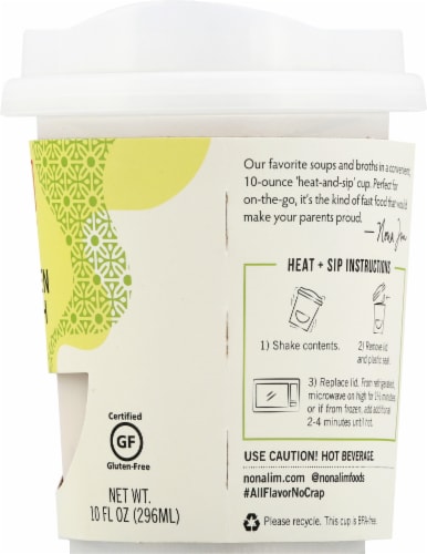 Nona Lim Coconut Lime Chicken Bone Broth Perspective: right