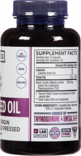 Zhou®  Black Seed Oil Perspective: right