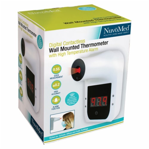 NuvoMed WMT-6/0929 Wall-Mounted Thermometer, 1 - Food 4 Less