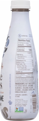 Three Trees® Organic Black Sesame Almondmilk Perspective: right