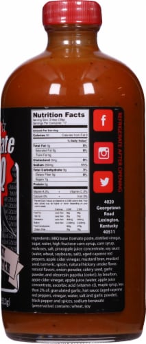 Red State Kentucky Small Batch BBQ Sauce Perspective: right
