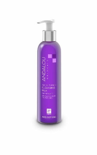 Andalou Naturals Apricot Probiotic Cleasning Milk Perspective: right