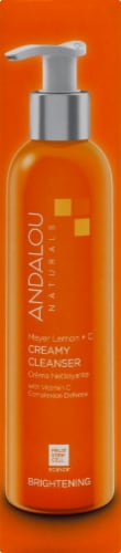 Andalou Naturals Meyer Lemon Creamy Cleanser Perspective: right