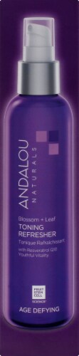 Andalou Naturals Blossom & Leaf Age Defying Toning Lotion Perspective: right