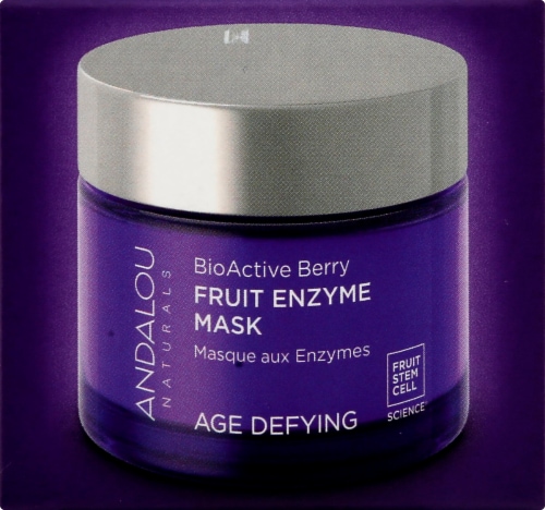 Andalou Naturals BioActive 8 Berry Enzyme Mask Perspective: right