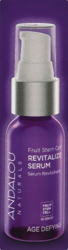 Andalou Naturals Fruit Stem Cell Revitalize Serum With Resveratrol Perspective: right
