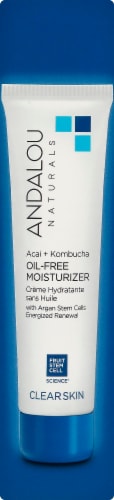 Andalou Naturals Acai & Kombucha Oil-Free Moisturizer Perspective: right