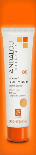 Andalou Naturals Sheer Tint Vitamin C Brightening Beauty Balm SPF 30 Perspective: right