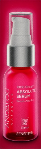 Andalou Naturals 1000 Roses Absolute Serum Perspective: right
