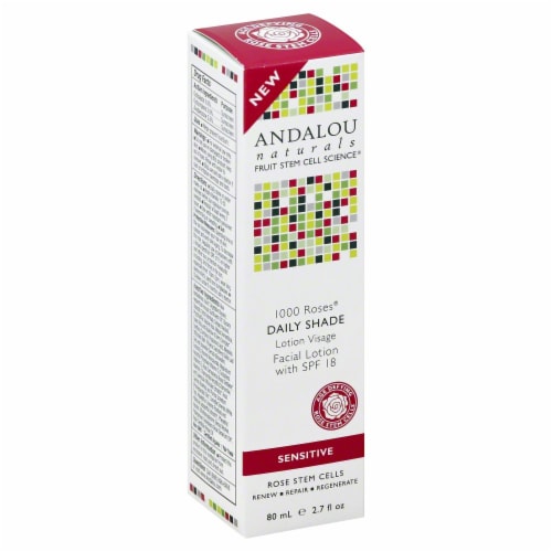 Andalou Naturals 1000 Roses Daily Shade Lotion SPF 18 Perspective: right