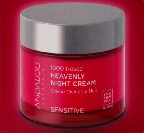 Andalou Naturals 1000 Roses Heavenly Night Cream Perspective: right