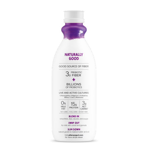 Pillars® Mixed Berry Drinkable Greek Yogurt Perspective: right