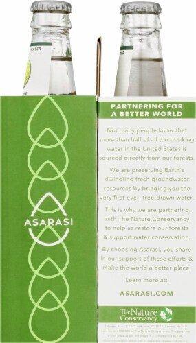 Asarasi Peruvian Lime Tree Flavored Sparking Bottled Water Perspective: right