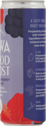 Kowa Zero Sugar Black Raspberry Hibiscus Energy Drink Can Perspective: right