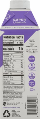 Kitu Life Super Creamer® Sweet Cream Enhanced Creamer Perspective: right