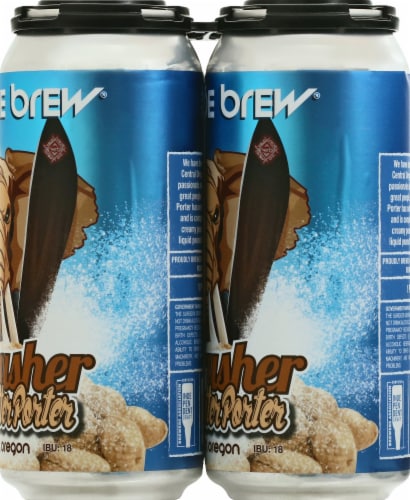 Wild Ride Brewing Nut Crusher Peanut Butter Porter Perspective: right