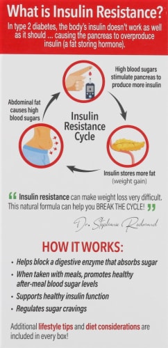 Diabetes Doctor™ Carb & Sugar Blocker™ Dietary Supplement Capsules Perspective: right