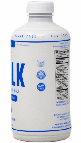 Malk Organic Unsweetened Almond Malk Perspective: right