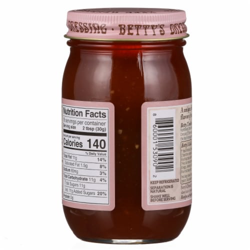Betty's Original Dressing Perspective: right