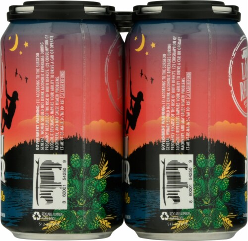 Lost Rhino Brewing Company New River Pale Ale Beer Perspective: right