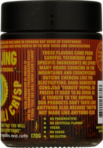 Fly By Jung Sichuan Chili Crisp Perspective: right