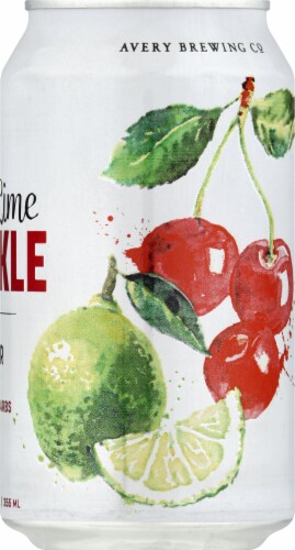 Avery Brewing Co. Cherry Lime Sparkling Hard Seltzer Perspective: right