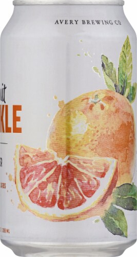 Avery Brewing Co. Grapefruit Sparkle Hard Seltzer Perspective: right
