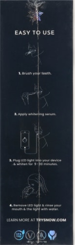 Snow® At-Home Teeth Whitening System Perspective: right
