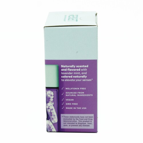 R3SET Unwind Natural Stress Support Supplement Capsules Perspective: right