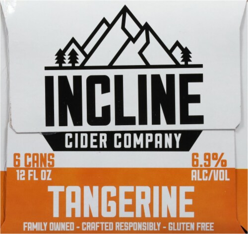 Incline Cider Company Blood Orange Craft Cider Perspective: right