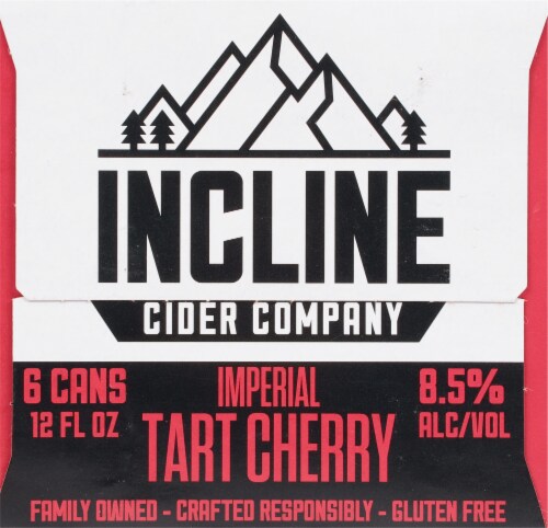 Incline Cider Company Imperial Tart Cherry Craft Cider Perspective: right