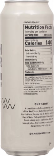 Lone River Original Hard Seltzer Single Can Perspective: right