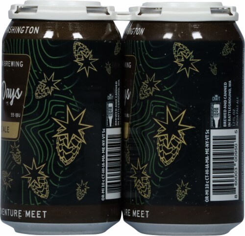 Barrel Mountain Brewing No Bad Days IPA Perspective: right