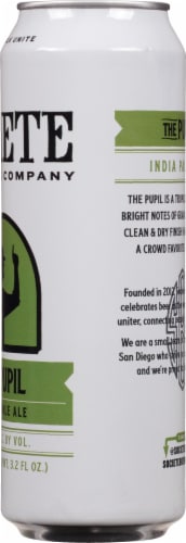 Societe Brewing The Pupil India Pale Ale Perspective: right