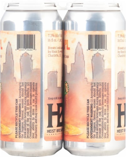 Heist Brewery Citraquench'l India Pale Ale Craft Beer Cans Perspective: right