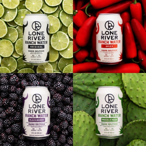 Lone River Ranch Water Hard Seltzer Variety Pack Perspective: right