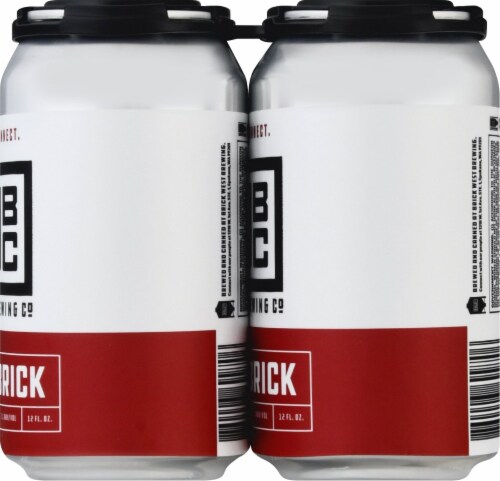 Brick West Brewing Co. Brick X Brick India Pale Ale Perspective: right