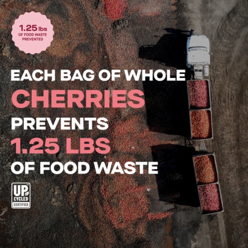 Hello! I'm Ugly® Whole Cherries Dried Fruit Perspective: right