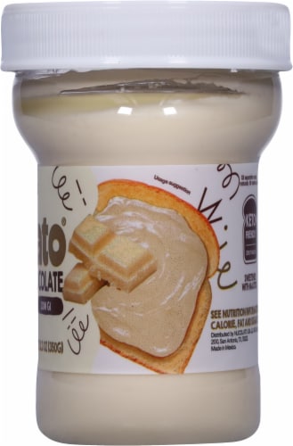 Nucolato® White Chocolate Hazelnut Spread Perspective: right