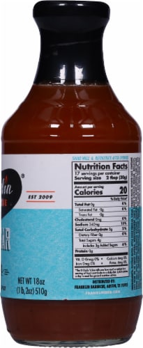 Franklin Barbecue® Vinegar BBQ Sauce Perspective: right
